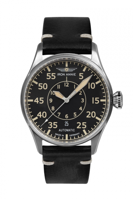 Bauhaus-Automatikuhr-2864-4 - WEISS Juwelen Uhren Optik · ·