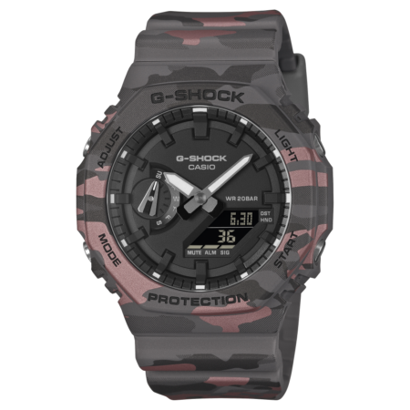 Produktbild von Casio-Combiuhr analog/digital-GA-2100CM-8AER