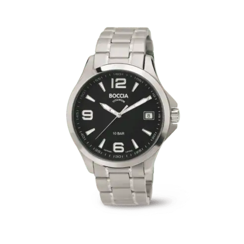Produktbild von Boccia-Analoguhr-3591-02
