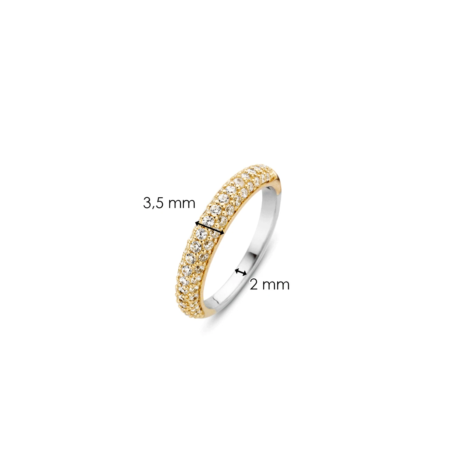 Produktbild von Ti Sento-Ring-12105ZY/54