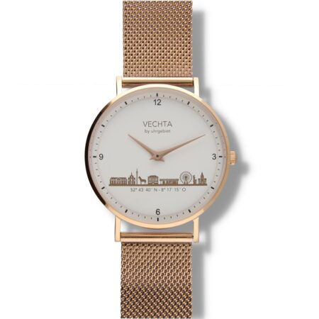 Produktbild von Vechta Uhr-Analoguhr-RoseRoseMeRose36