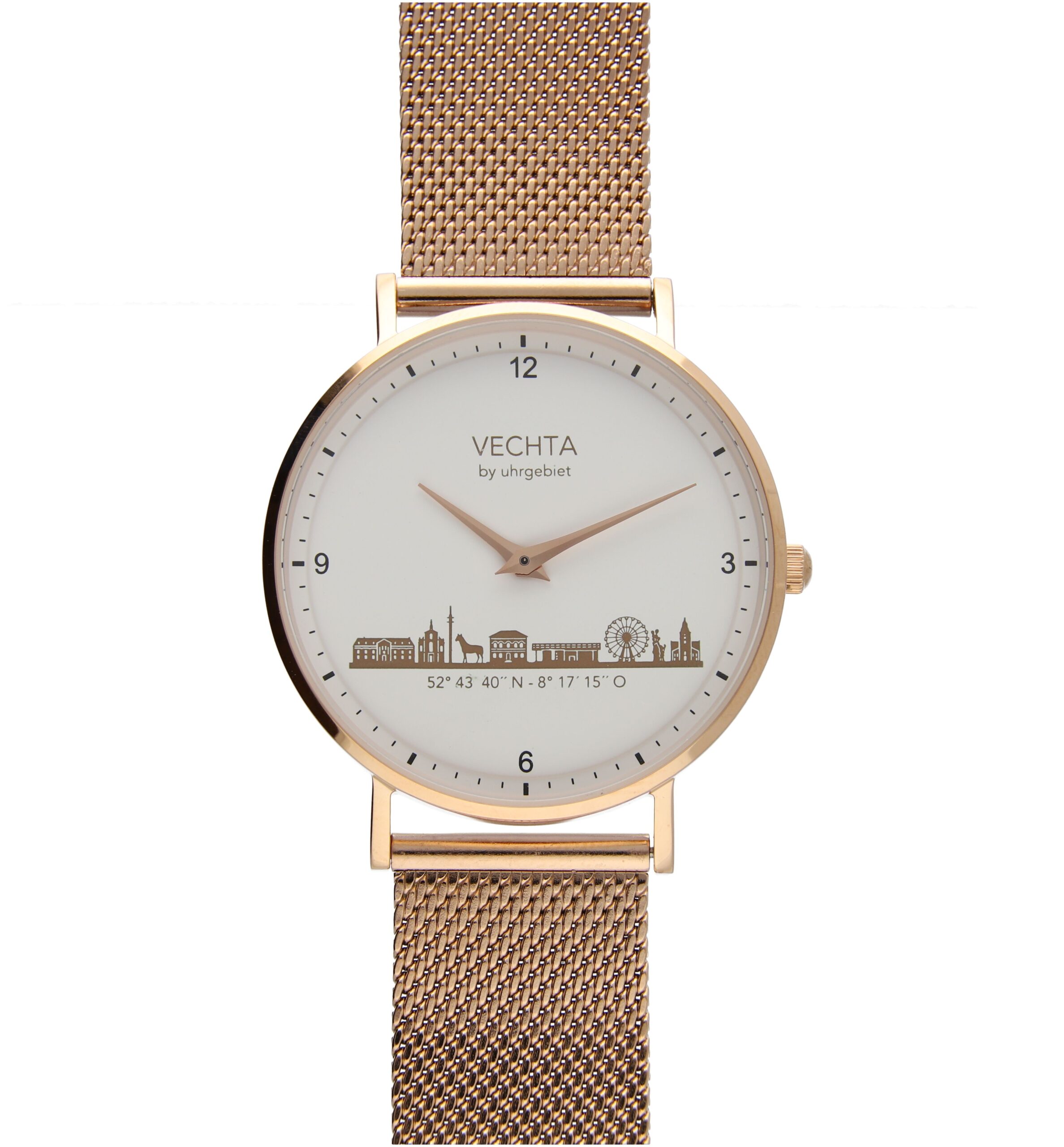 Produktbild von Vechta Uhr-Analoguhr-RoseRoseMeRose36