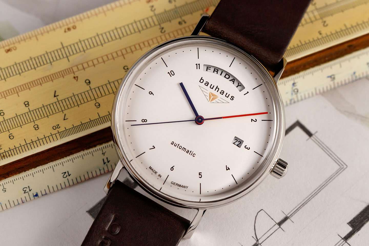 Produktbild von Bauhaus-Automatikuhr-2162-1