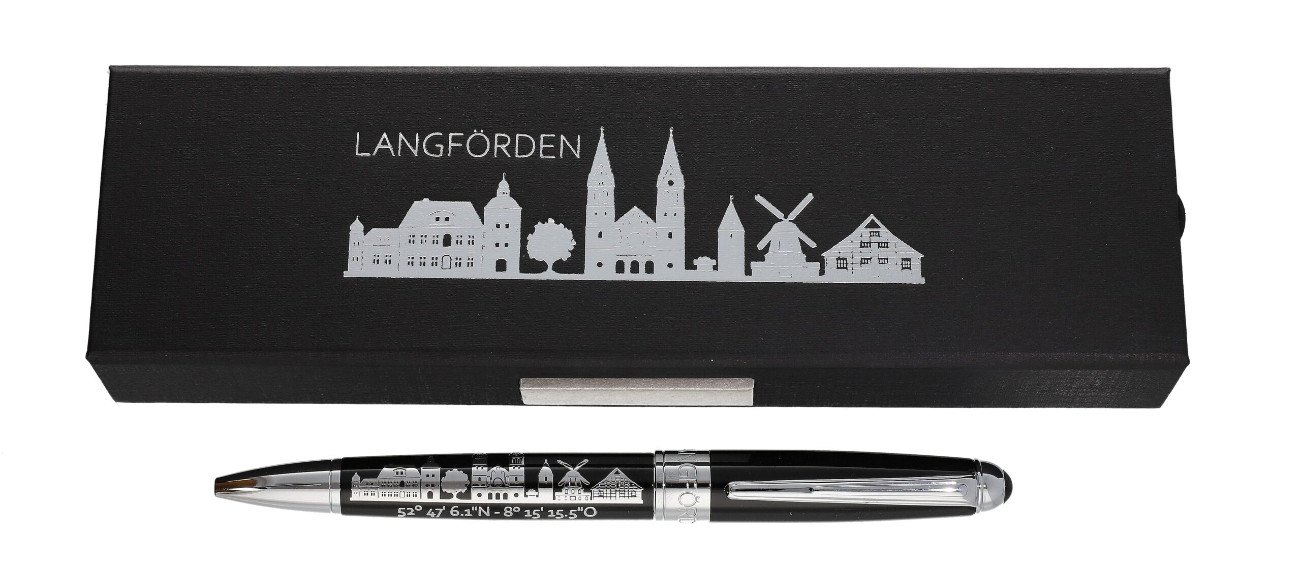 Produktbild von Langförden Kugelschreiber-Kugelschreiber-City Pen Langförden