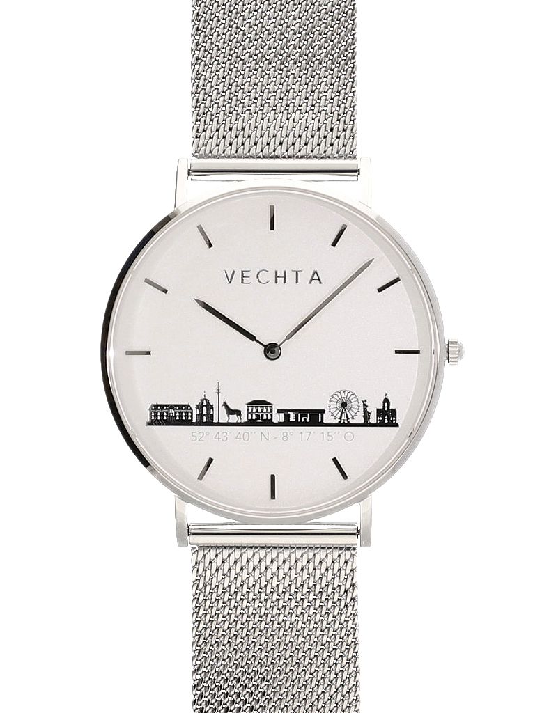 Produktbild von Vechta Uhr-Analoguhr-SilSilMeSil40