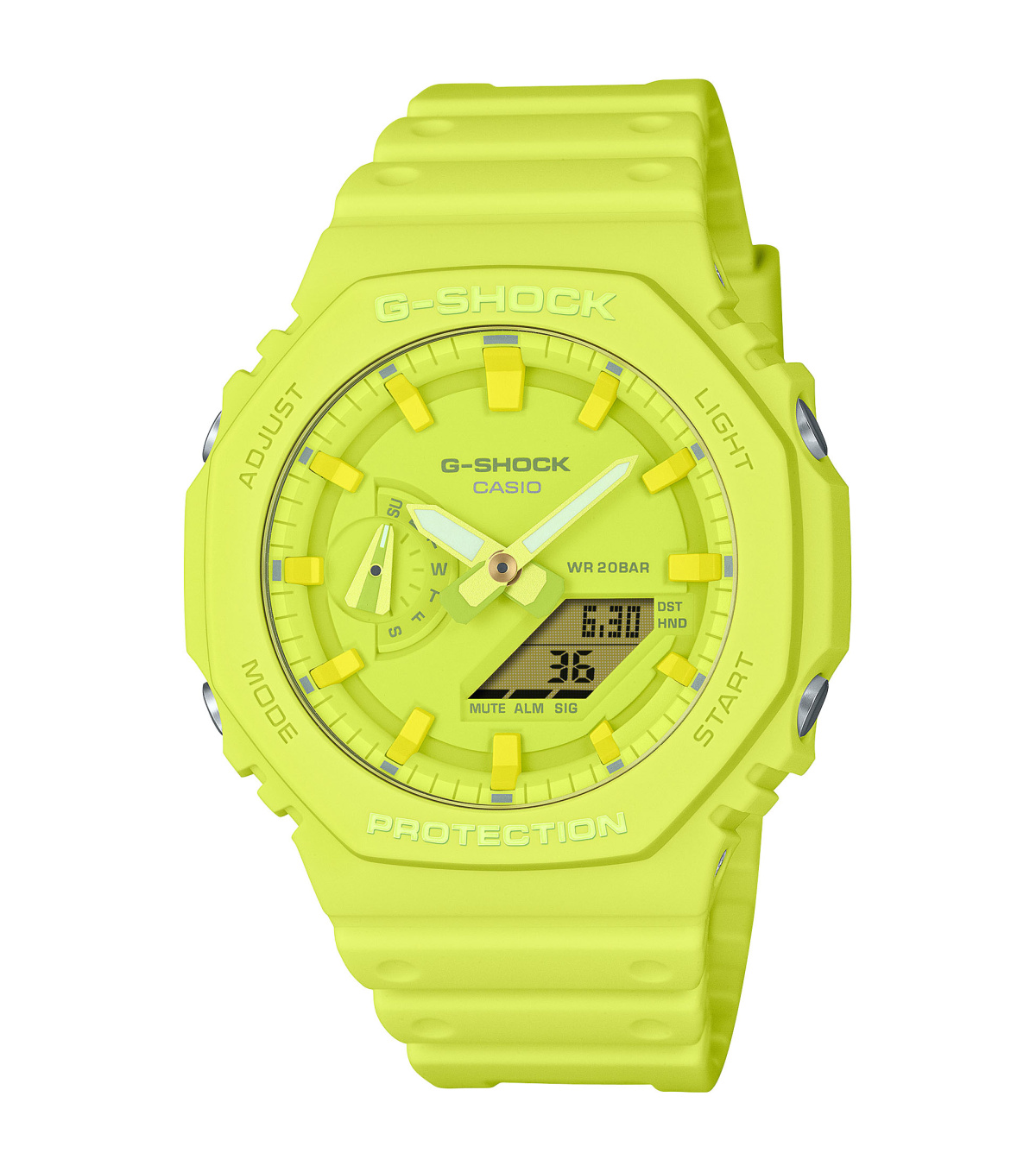 Produktbild von Casio-Combiuhr analog/digital-GA-2100-9A9ER