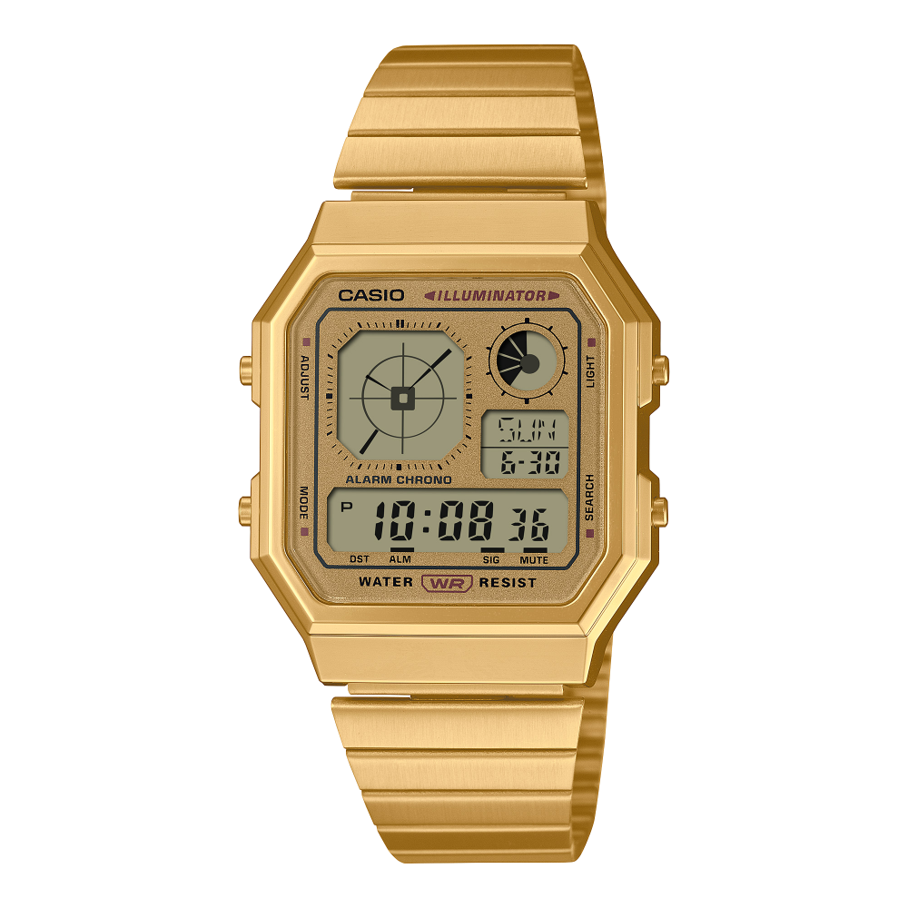 Produktbild von Casio-Digitaluhr-A130WEG-9AEF