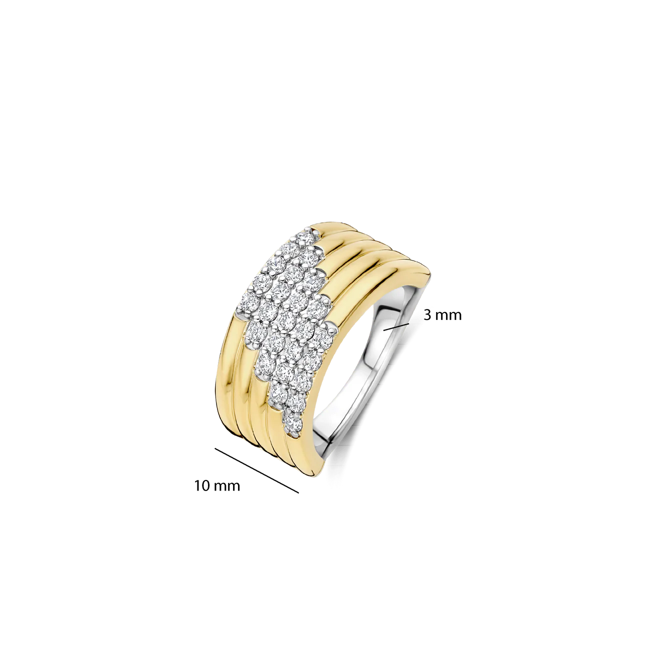 Produktbild von Ti Sento-Ring-12410ZY/58