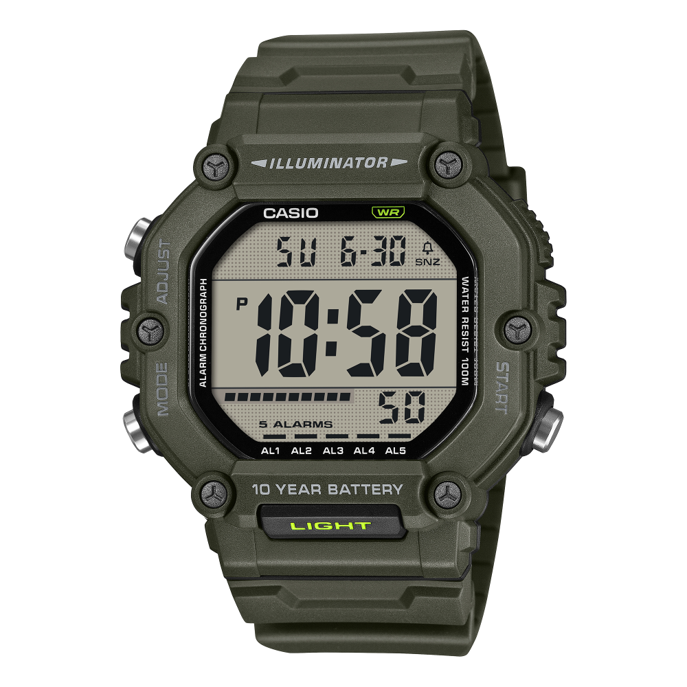 Produktbild von Casio-Digitaluhr-AE-1600HX-3AVEF