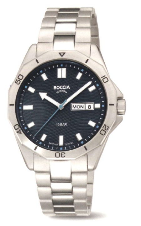 Produktbild von Boccia-Analoguhr-3680-03