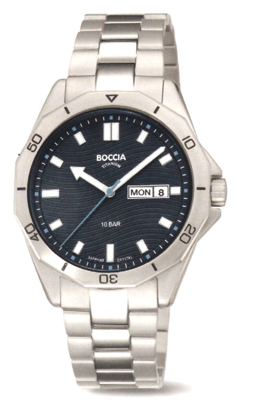Produktbild von Boccia-Analoguhr-3680-03